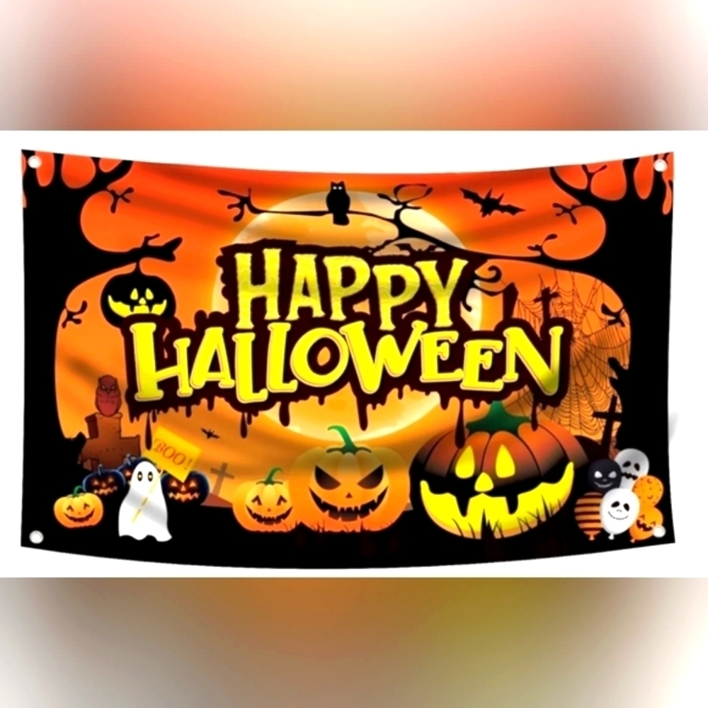 Halloween Party Banner